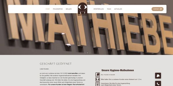 Website aus dem NEOPAQ® Portfolio