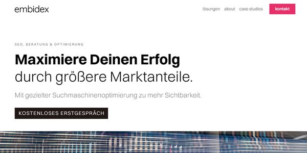 Website aus dem NEOPAQ® Portfolio